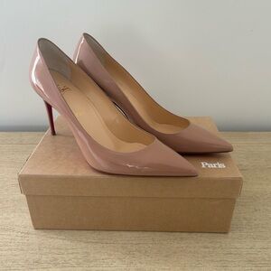 Christian Louboutin Blush Patent Leather Heels